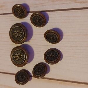 Vintage Style Blazer Buttons